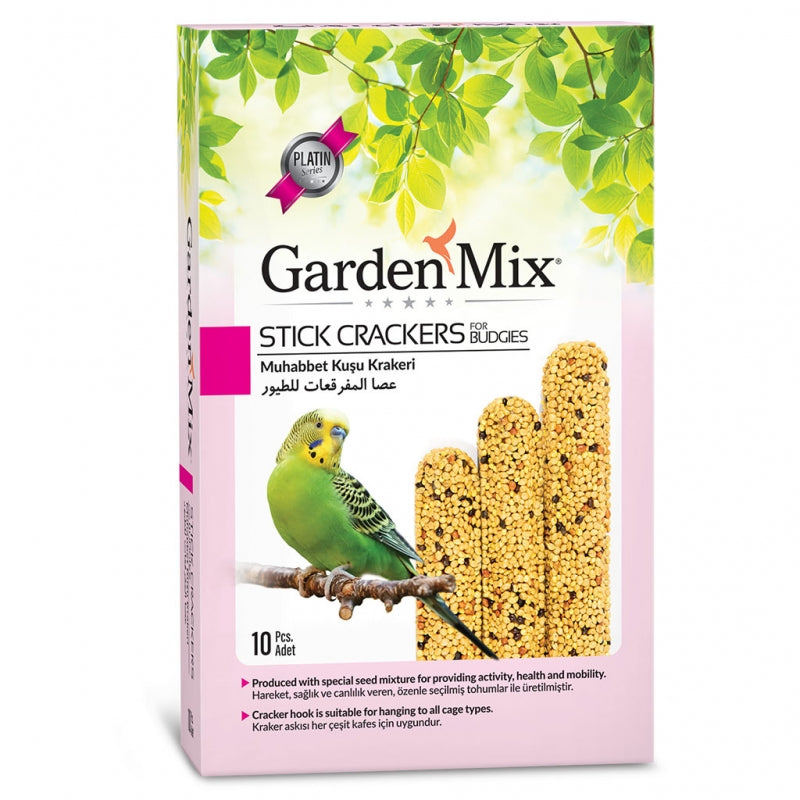 GARDENMİX PLATİN SADE KUŞ KRAKERİ 10LU