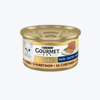 Gourmet Gold Kıyılmış Hindili Kedi Konservesi