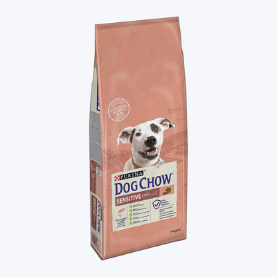 Dog Chow Sensitive Hassas Köpekler için Somon Etli Yetişkin Köpek Maması