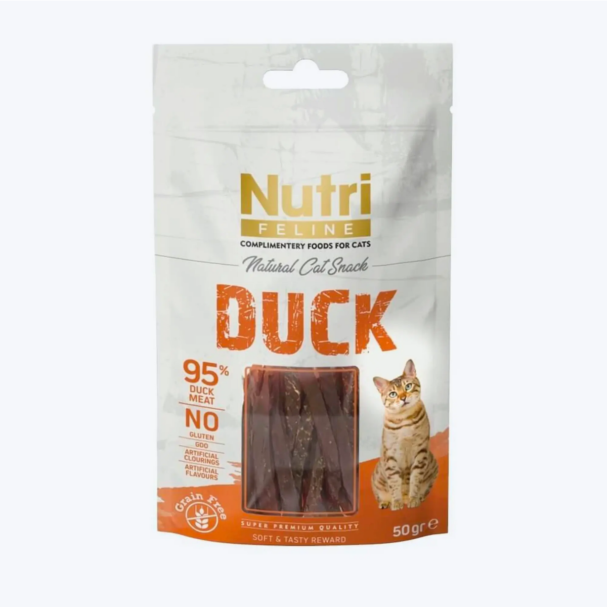 Nutri Feline Duck Snack Ördek Etli Kedi Ödülü