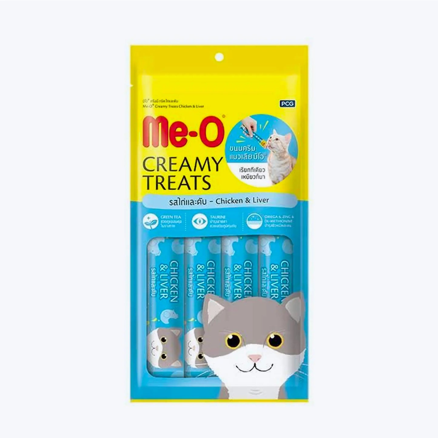 ME-O 1 CREAMS CHICKEN LİVER 15GR*4