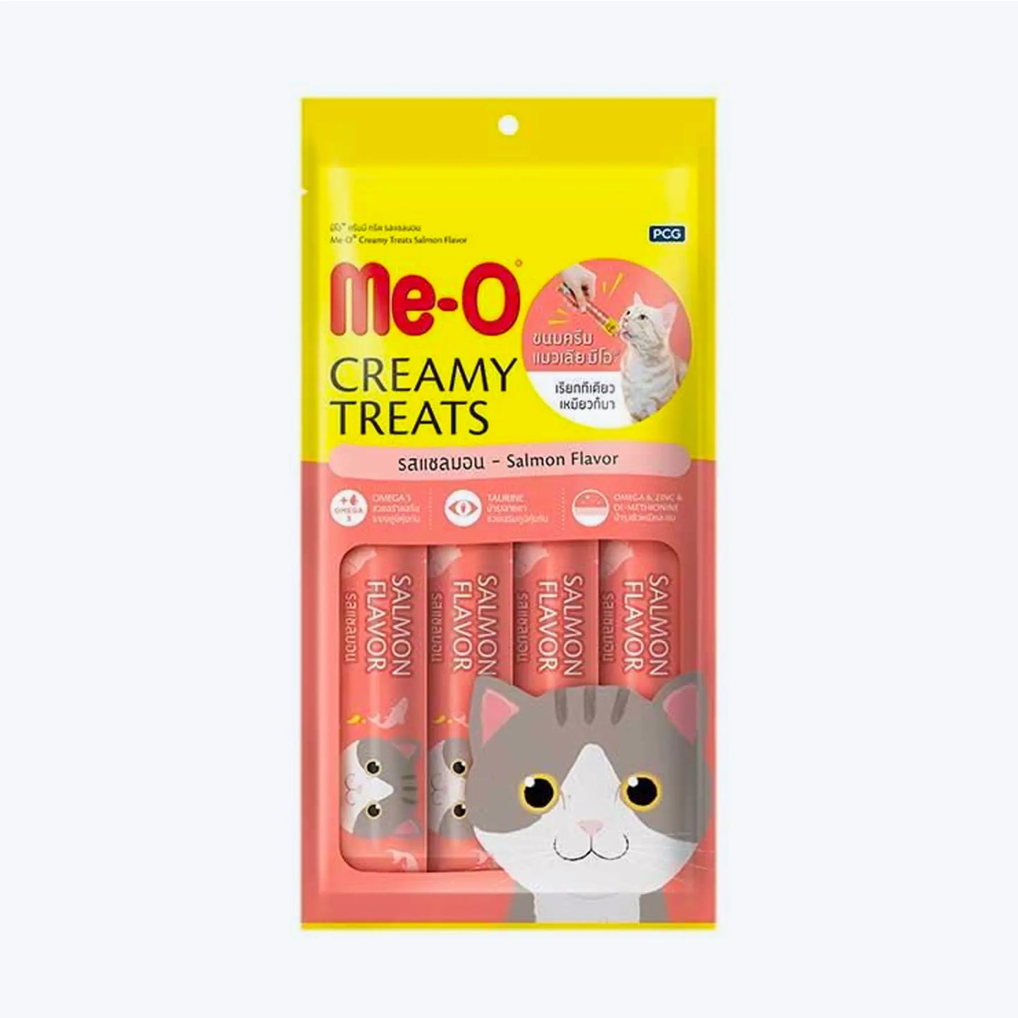 ME-O 2 CREAMS SALMON 15 GR*4