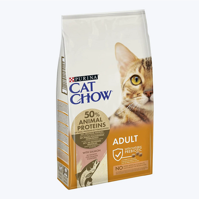 Cat Chow Adult Somonlu ve Ton Balıklı Yetişkin Kedi Maması 15 Kg