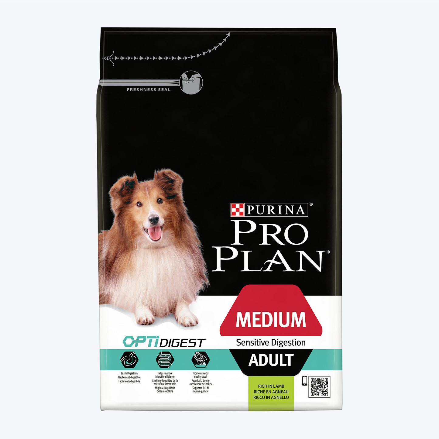 Pro Plan Opti Digest Sensitive Digestion Medium Kuzulu ve Pirinçli Orta Irk Yetişkin Köpek Maması 14 Kg