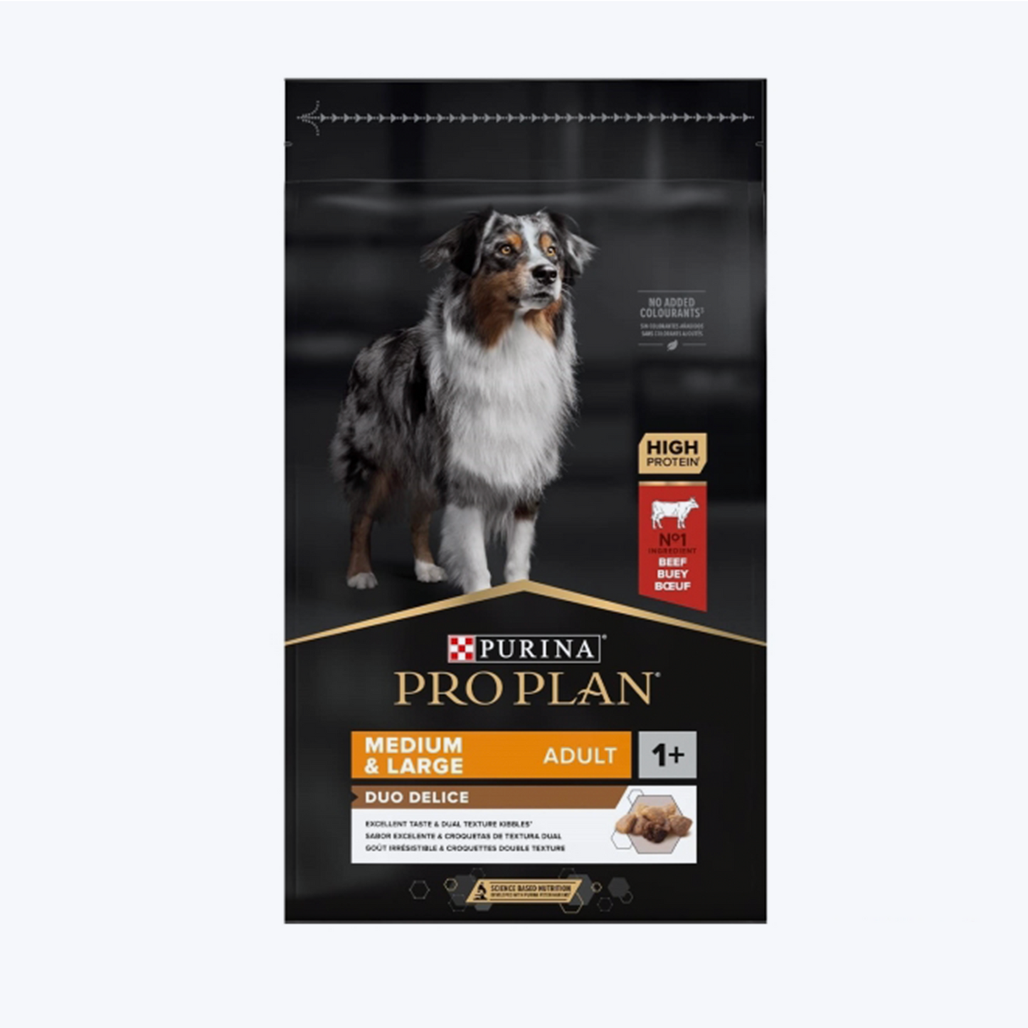 Pro Plan Duo Delice Parça Etli Biftekli Orta ve Büyük Irk Yetişkin Köpek Maması 10 Kg