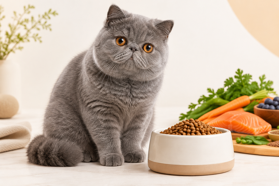 Exotic Shorthair Bakımı ve Beslenmesi: Irk Rehberi