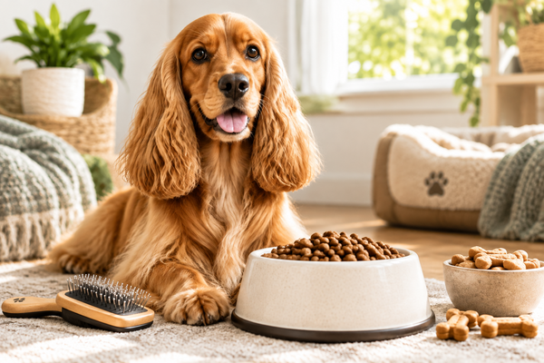 Cocker Spaniel Beslenmesi ve Bakımı: Irk Rehberi