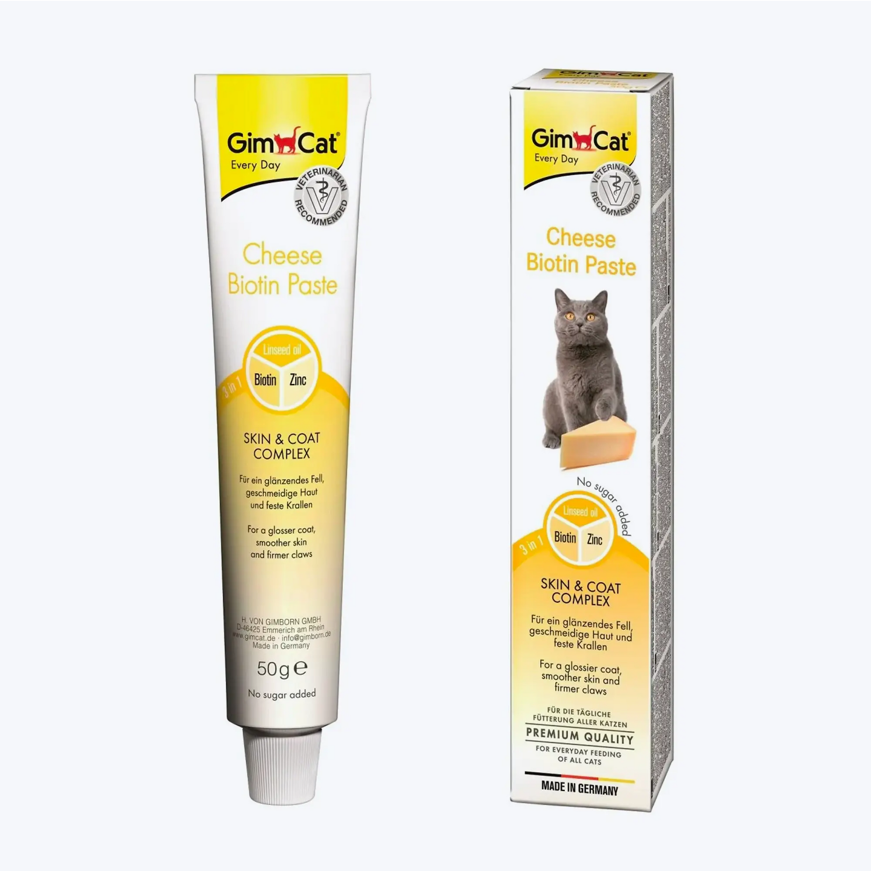 GimCat Biyotinli ve Peynirli Güzellik Macunu 50 Gr