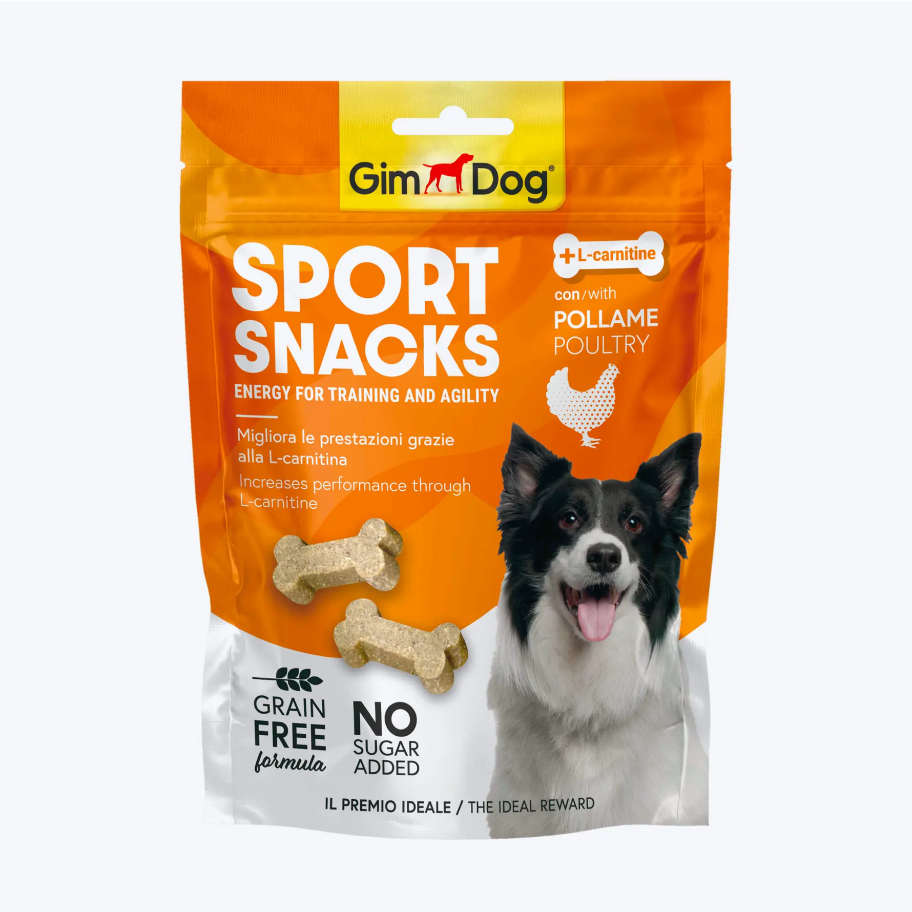 GimDog Sportsnacks Tavuk&L-Carnitinli Ödül Tableti 150 Gr
