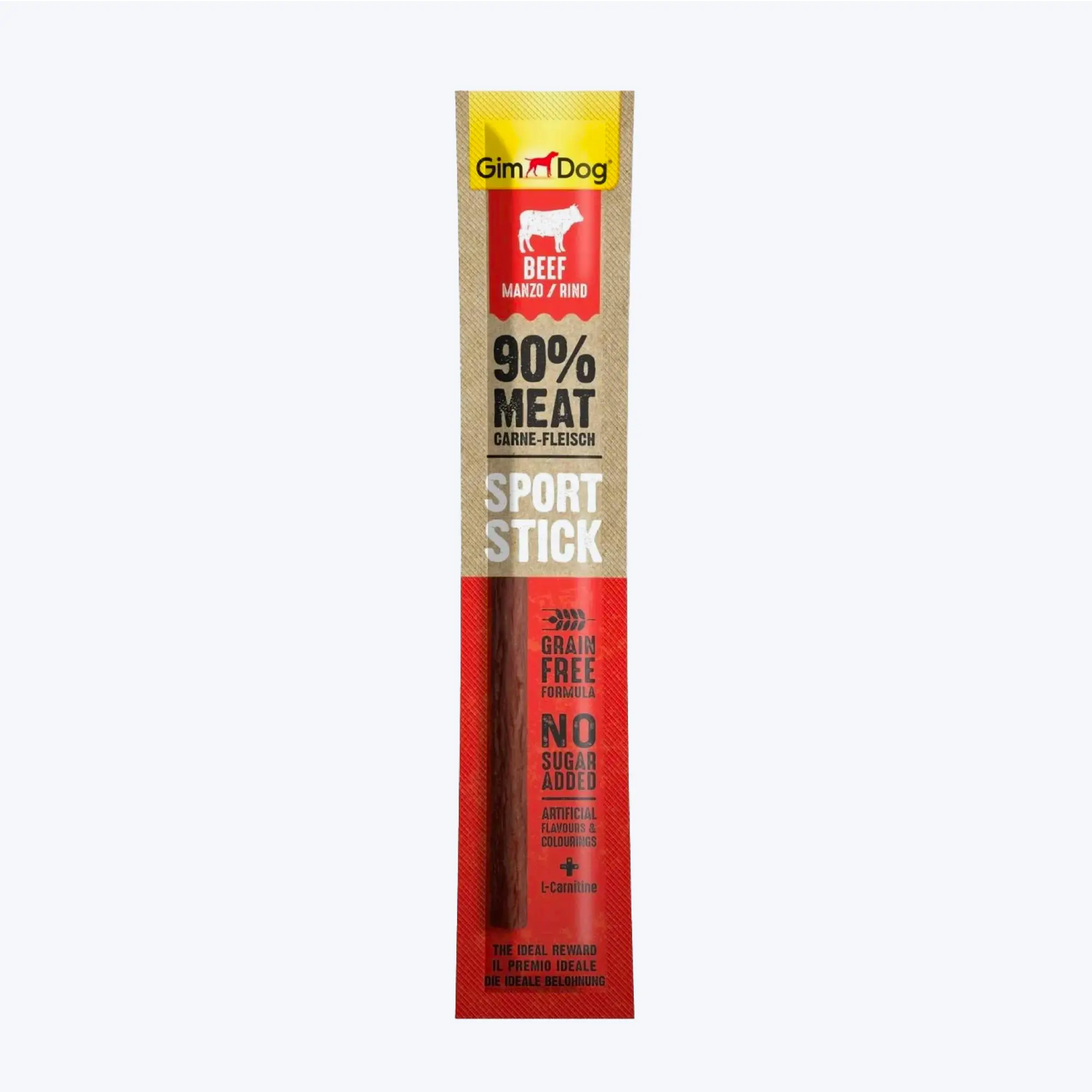 GimDog SportSticks Sığır etli köpek ödül çubuğu 12 Gr-TAHILSIZ