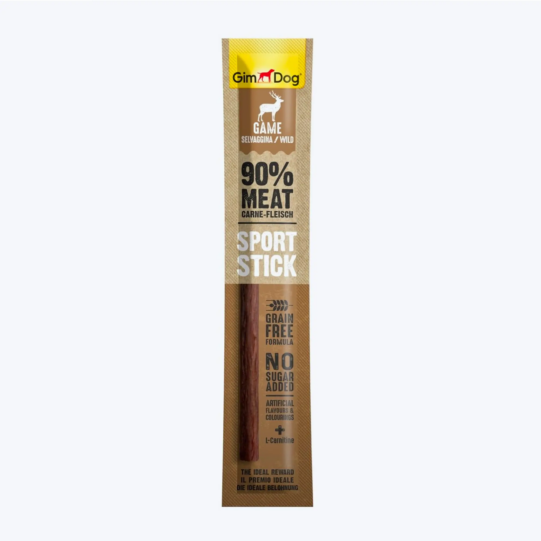 GimDog SportSticks Av etli köpek ödül çubuğu 12 Gr-TAHILSIZ