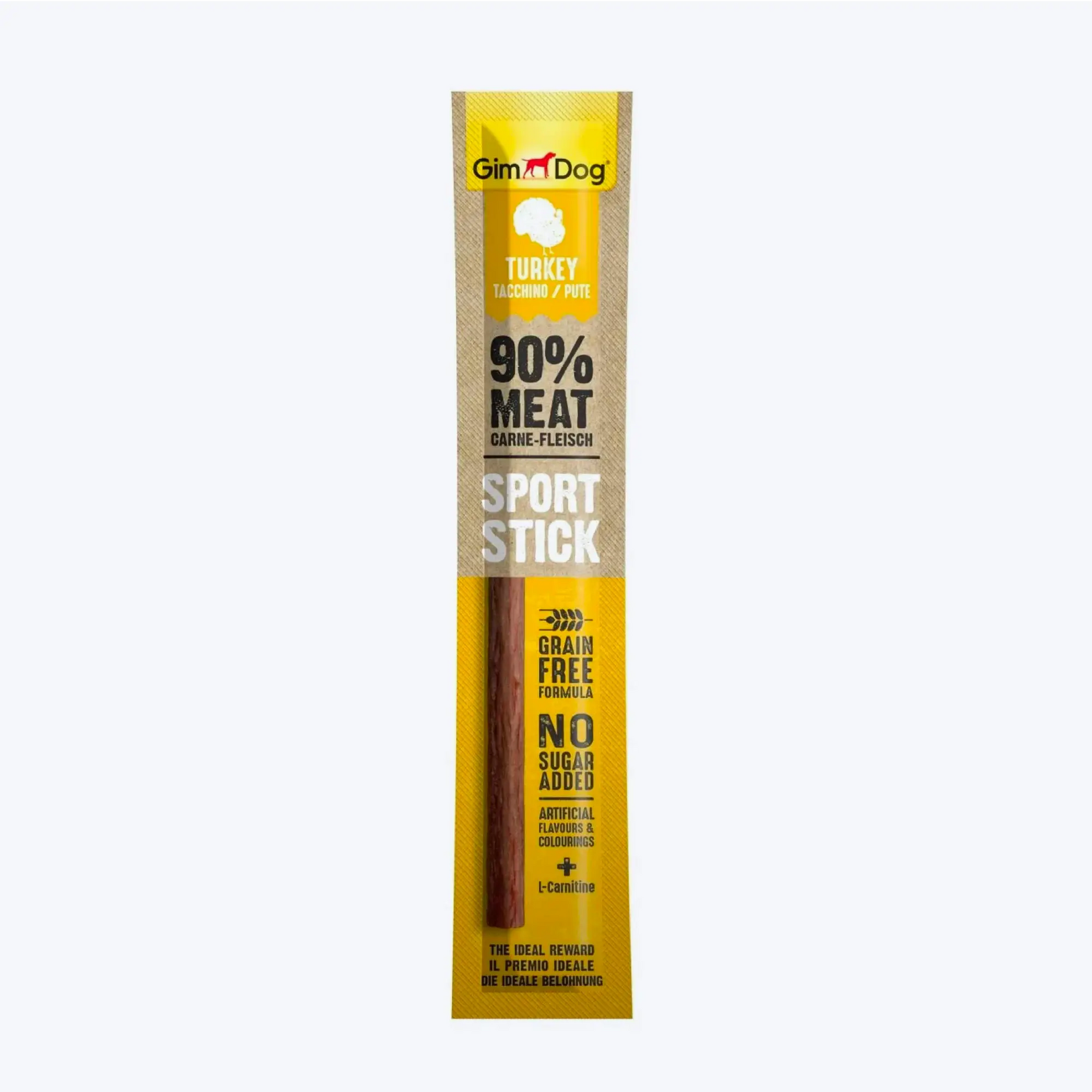 GimDog SportSticks Hindi etli köpek ödül çubuğu 12 Gr-TAHILSIZ