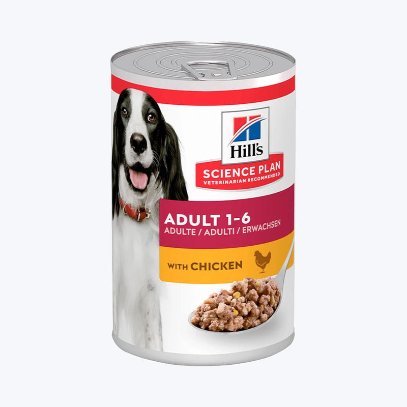Hill's SCIENCE PLAN Tavuklu Orta Irk Yetişkin Köpek Konservesi