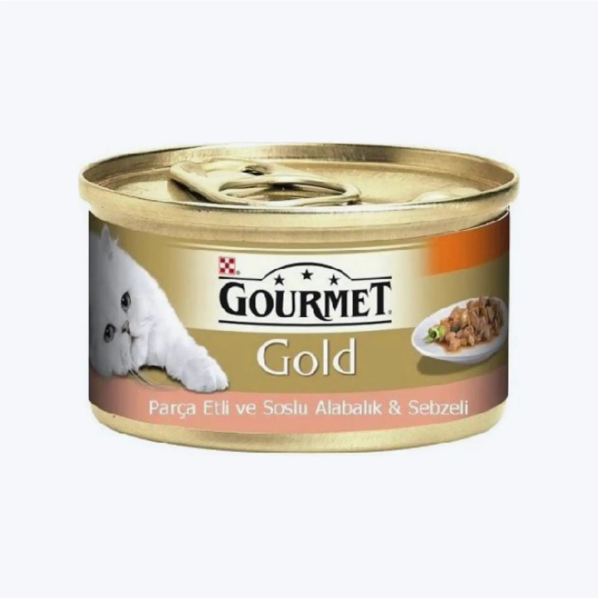 Gourmet Gold Parça Etli ve Soslu Alabalık ve Sebzeli 85 Gr (24 Adet)
