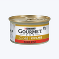 Gourmet Gold Kıyılmış Sığır Etli Kedi Konservesi 85 Gr