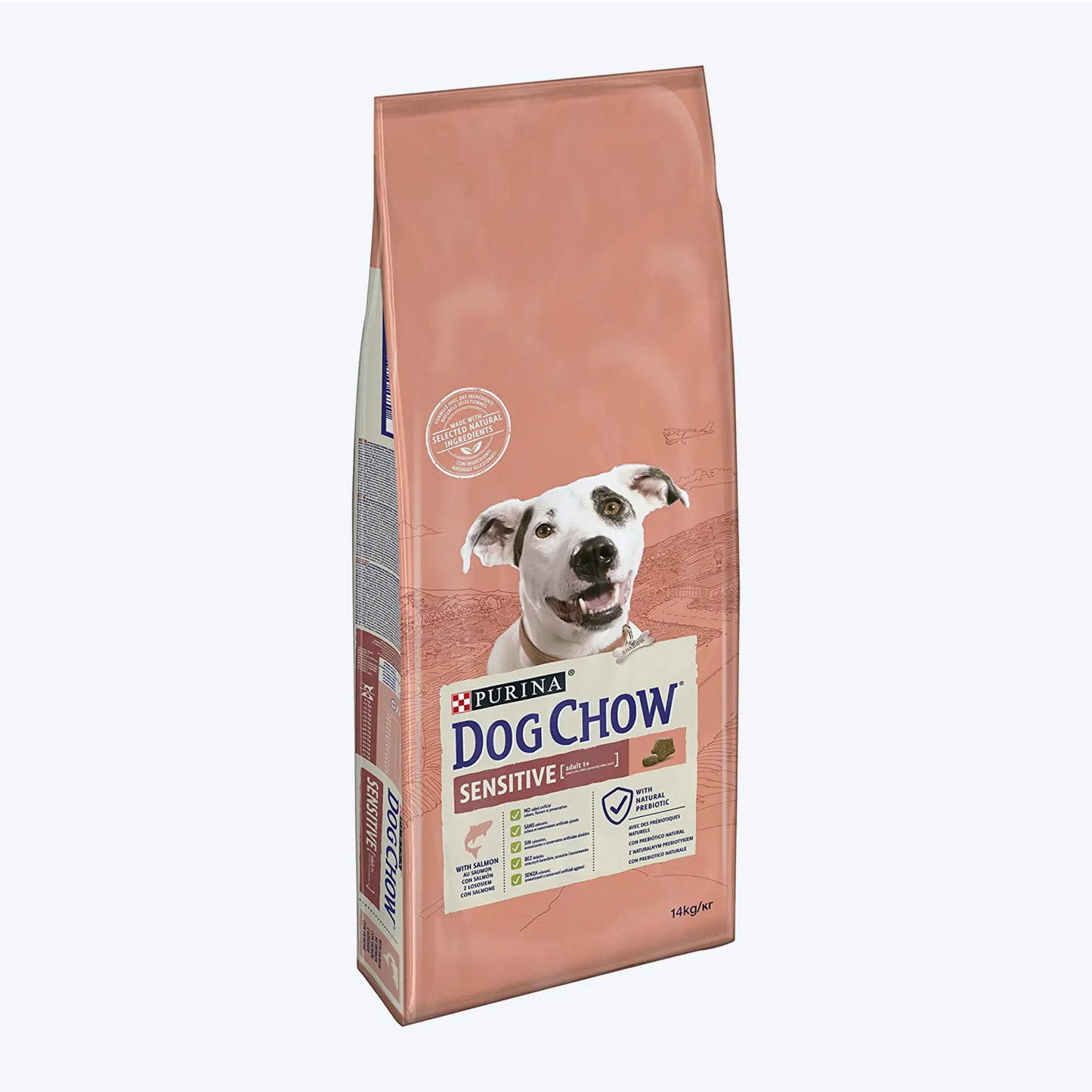Dog Chow Sensitive Hassas Köpekler için Somon Etli Yetişkin Köpek Maması 14 Kg