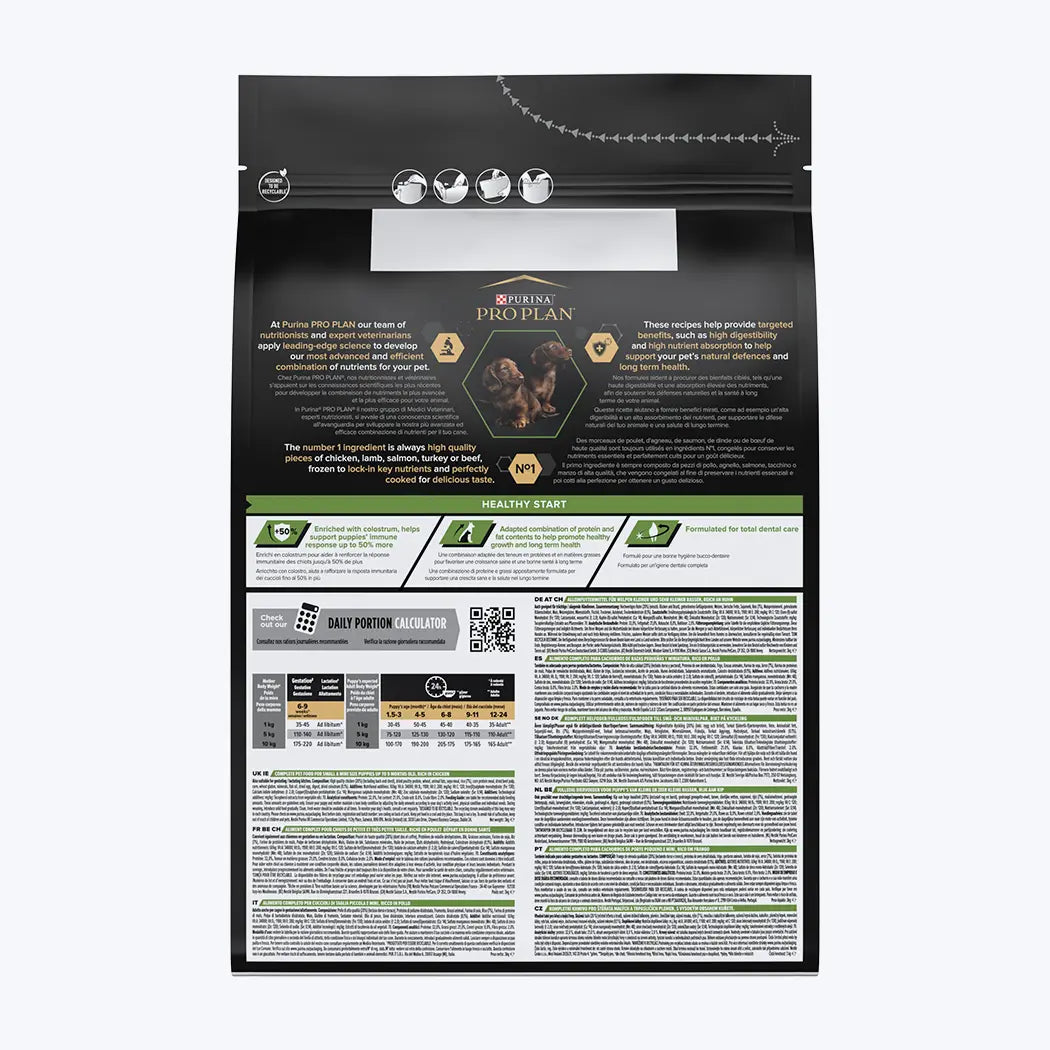 Pro Plan Opti Start Puppy Small & Mini Tavuklu Küçük Irk Yavru Köpek Maması 3 Kg