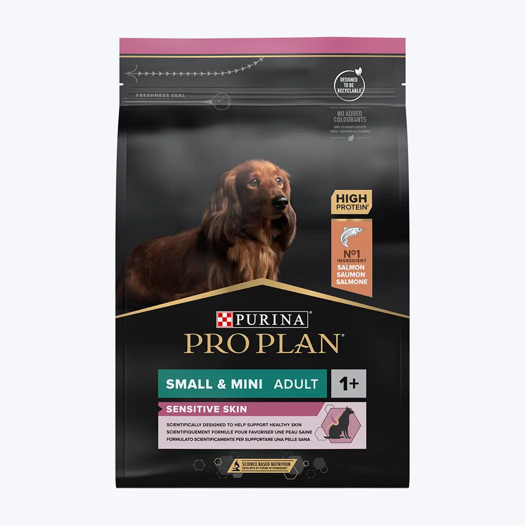 Pro Plan Small&Mini Sensitive Skin Somonlu ve Pirinçli Küçük Irk Yetişkin Köpek Maması 3 Kg