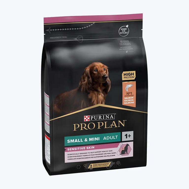 Pro Plan Small&Mini Sensitive Skin Somonlu ve Pirinçli Küçük Irk Yetişkin Köpek Maması 3 Kg