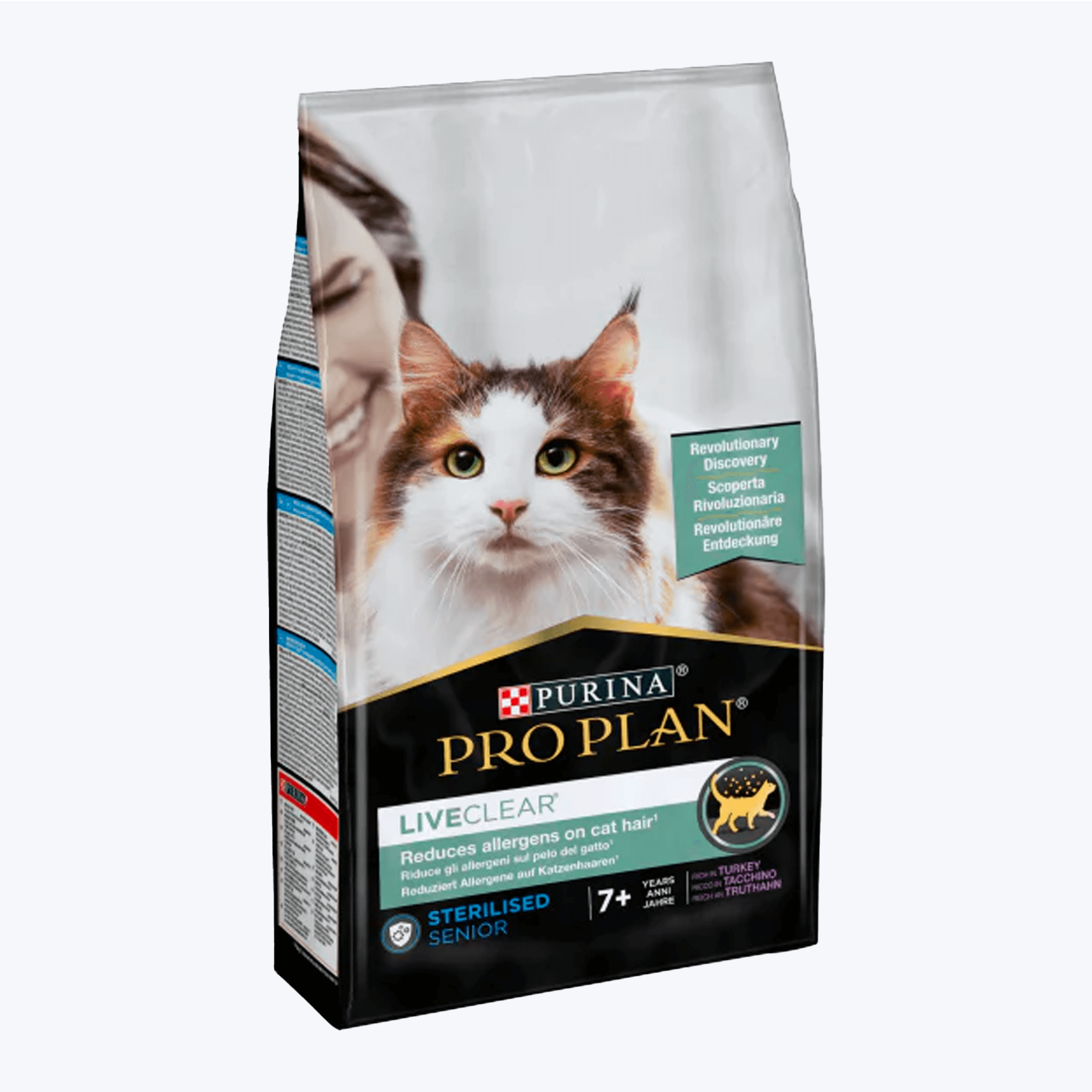 Pro Plan LiveClear Hindili 7+ Yaşlı Kedi Maması 1,4 Kg