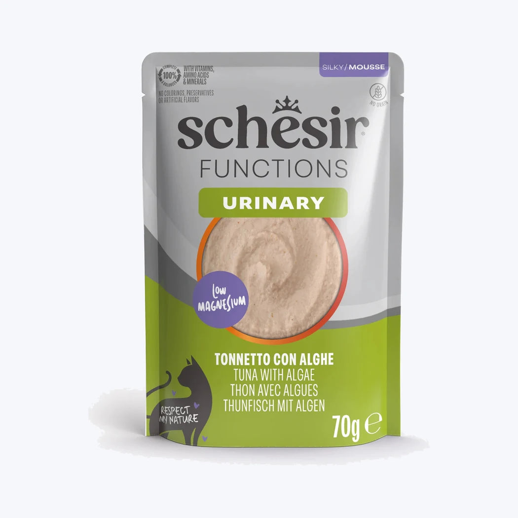 Schesir Functions - İdrar Yolu Destekleyici Ton Balıklı ve Yosunlu Kedi Pouch