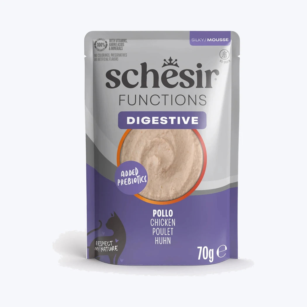 Schesir Functions - Sindirim Destekli Tavuklu Kedi Pouch