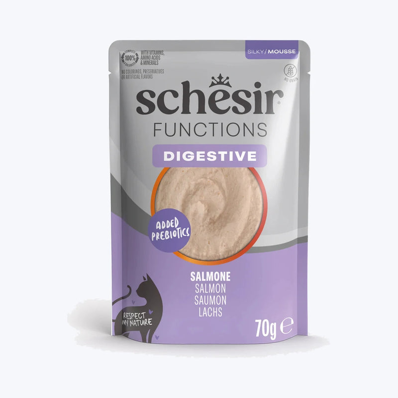 Schesir Functions - Sindirim Destekli Somonlu Kedi Pouch
