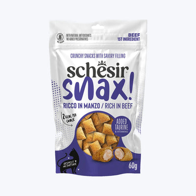Schesir Snax - Sığır Etli Dolgulu Kedi Ödül Maması