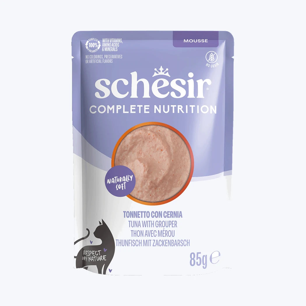 Schesir Mus - Ton Balıklı ve Orfozlu Yetişkin Kedi Pouch
