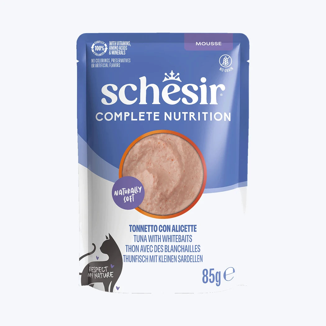 Schesir Mus - Ton Balıklı ve Hamsili Yetişkin Kedi Pouch