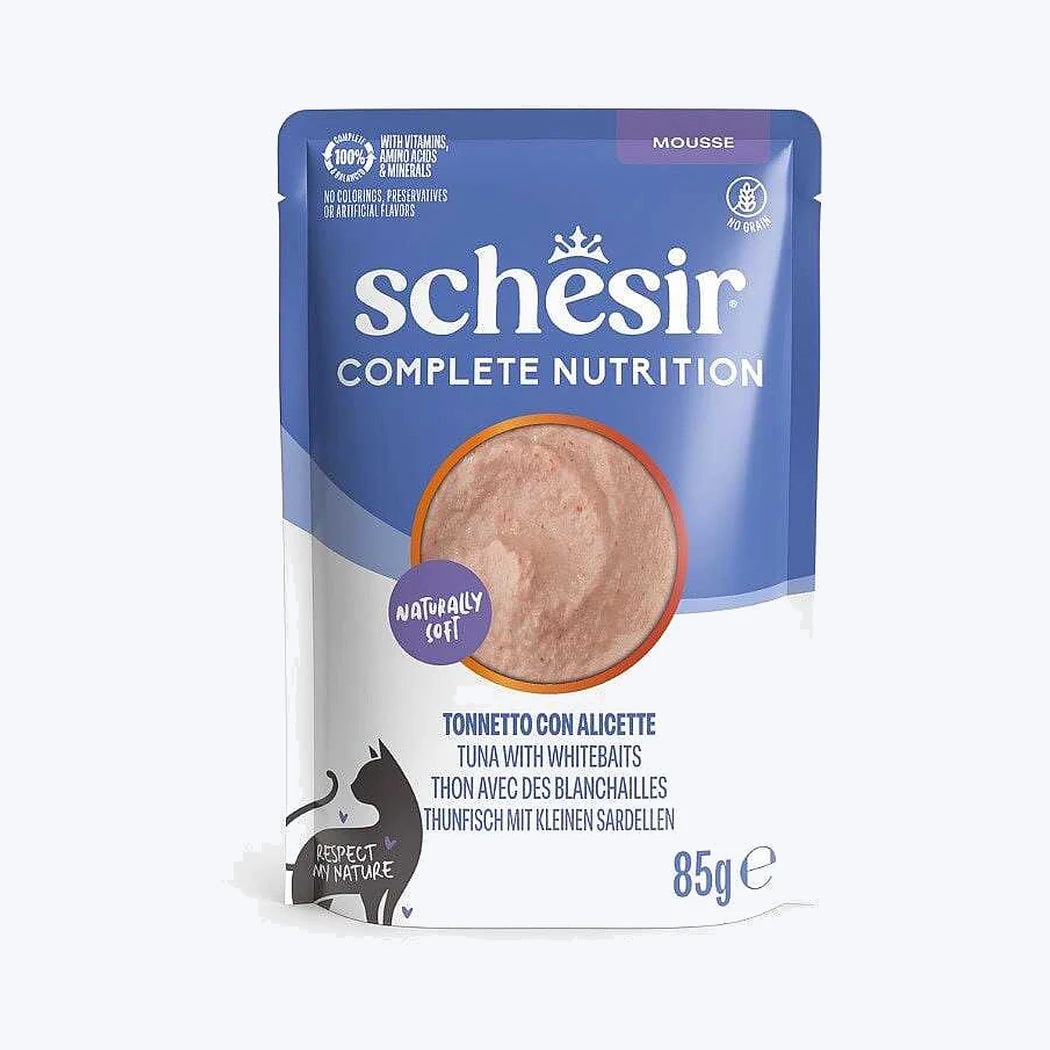 Schesir Mus - Ton Balıklı ve Hamsili Yetişkin Kedi Pouch