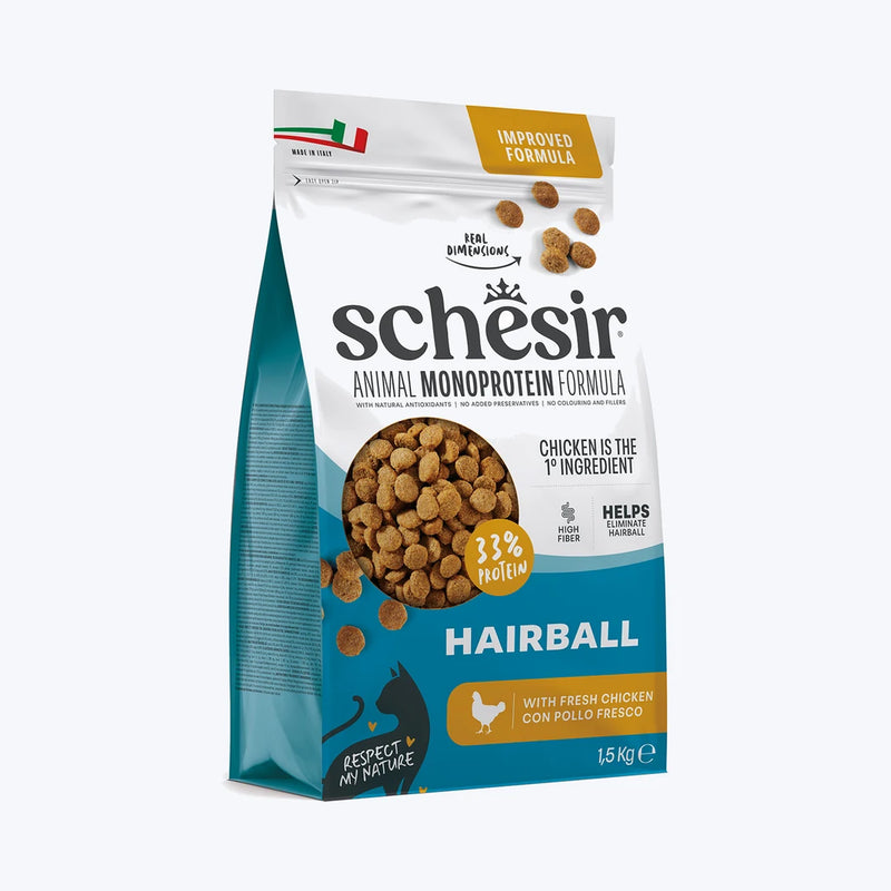 Schesir Monoprotein - Tüy Yumağı Kontrolü Tavuklu Yetişkin Kedi Maması