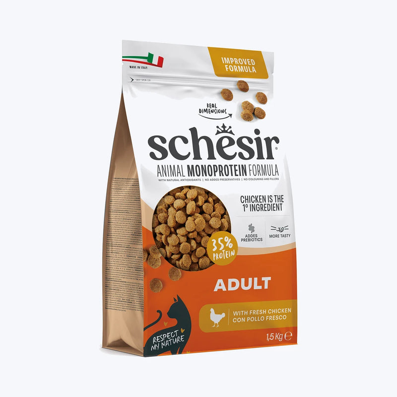 Schesir Monoprotein - Tavuklu Yetişkin Kedi Maması