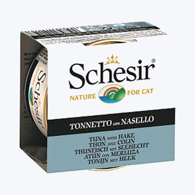 Schesir Jelly - Ton Balıklı ve Barlam Balıklı Tamamlayıcı Kedi Konservesi
