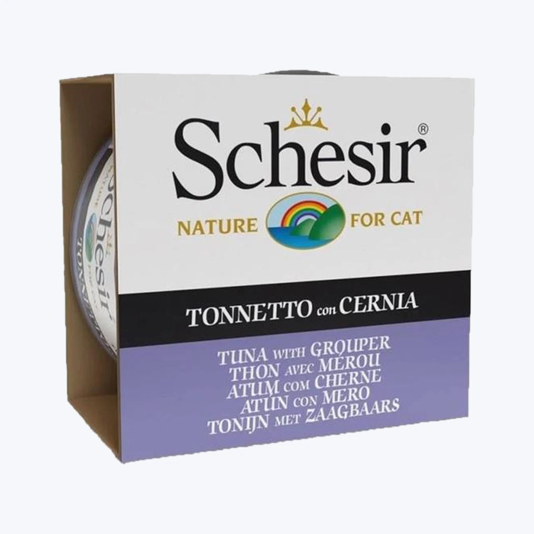 Schesir Jelly - Ton Balıklı ve Orfozlu Yetişkin Kedi Konservesi