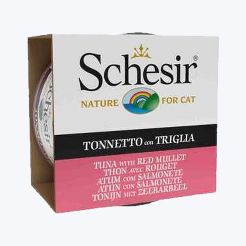 Schesir Jelly - Ton Balıklı ve Barbunyalı Yetişkin Kedi Konservesi