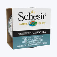 Schesir Jelly - Ton Balıklı ve Sarıkuyruk Balıklı Yetişkin Kedi Konservesi