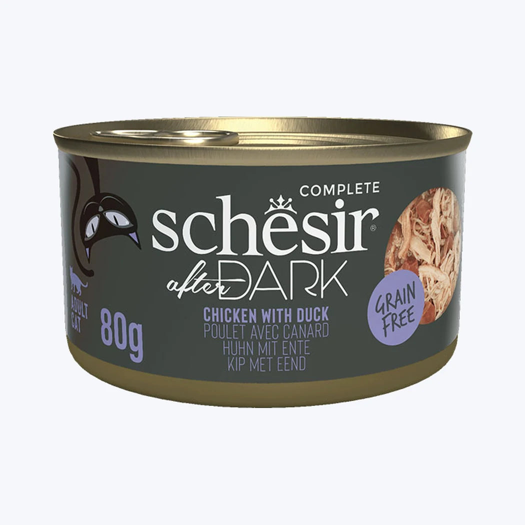 Schesir After Dark - Tavuklu Ördekli Yetişkin Kedi Konservesi