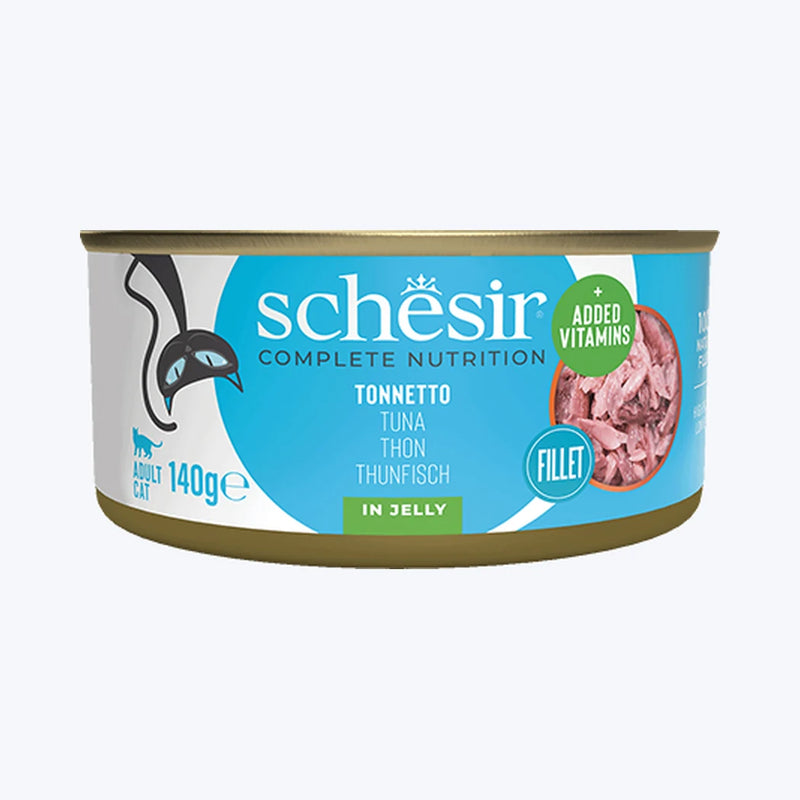 Schesir Jelly - Ton Balıklı Yetişkin Kedi Konservesi 140 gr