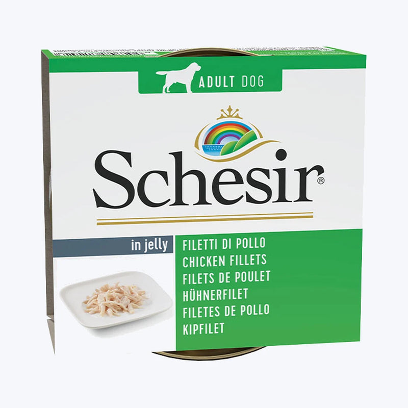 Schesir Jelly - Tavuk Filetolu Yetişkin Köpek Konservesi