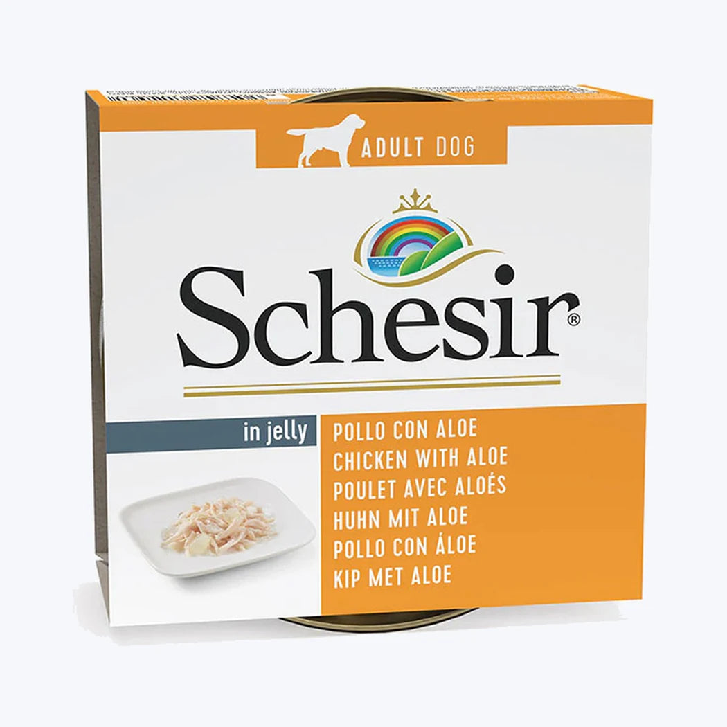 Schesir Jelly - Tavuk Filetolu ve Aloe Veralı Yavru Köpek Konservesi