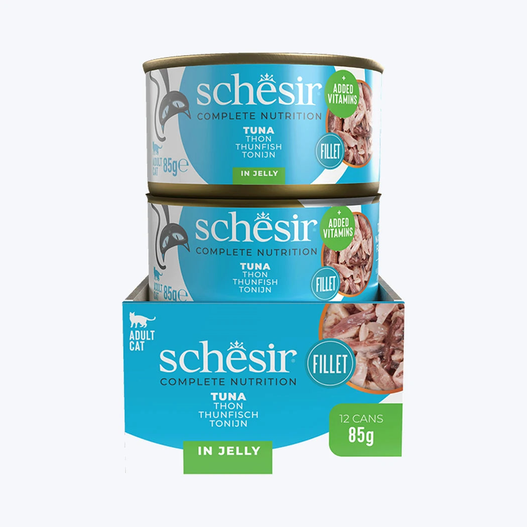 Schesir Jelly - Ton Balıklı Yetişkin Kedi Konservesi