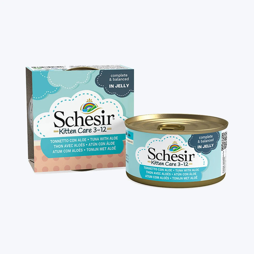 Schesir Jelly - Ton Balıklı ve Aloe Veralı Yavru Kedi Konservesi