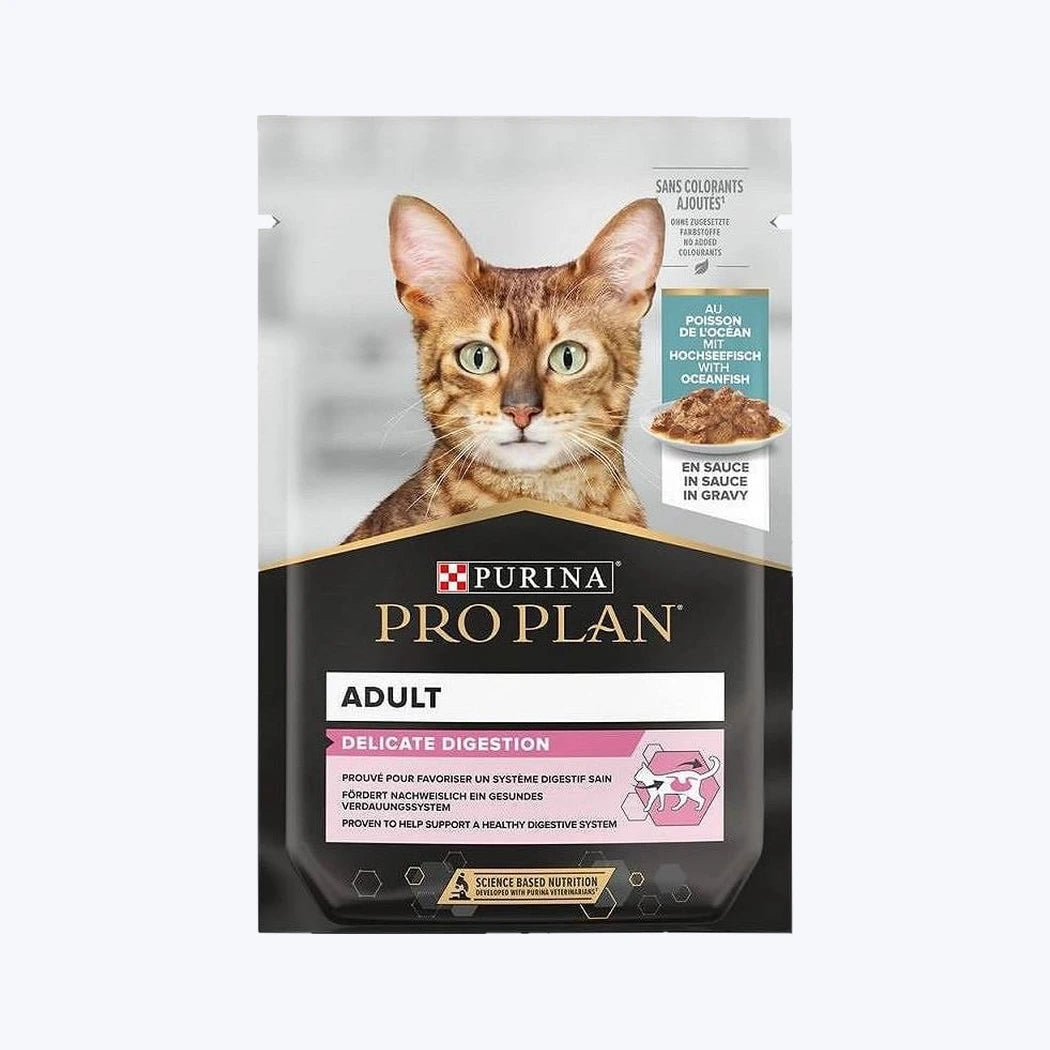 Pro Plan Delicate Okyanus Balıklı Yetişkin Kedi Pouch