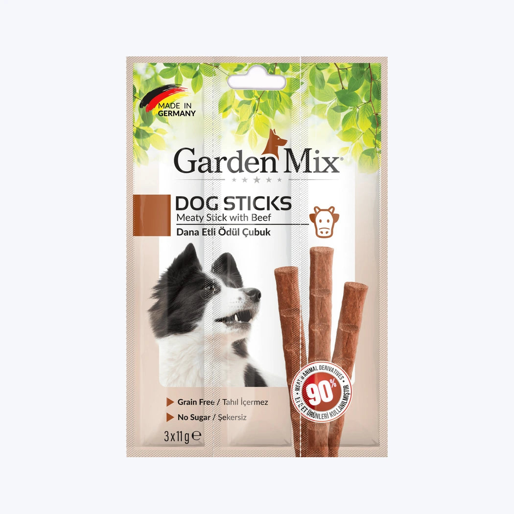 Garden Mix Dana Etli Tahılsız Köpek Ödül Çubuğu