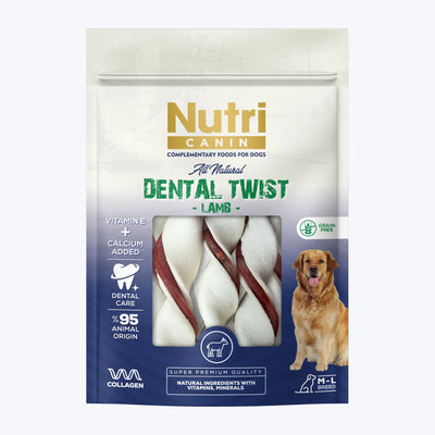 Nutri Canin Kuzu Etli Dental Kemik Köpek Ödülü 120 gr
