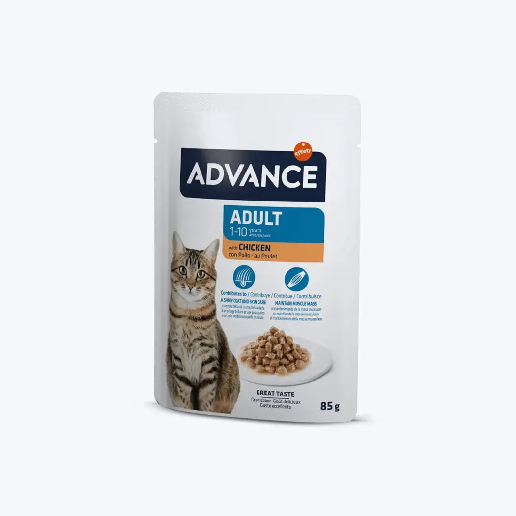 Advance Tavuklu Yetişkin Kedi Yaş Maması 85gr