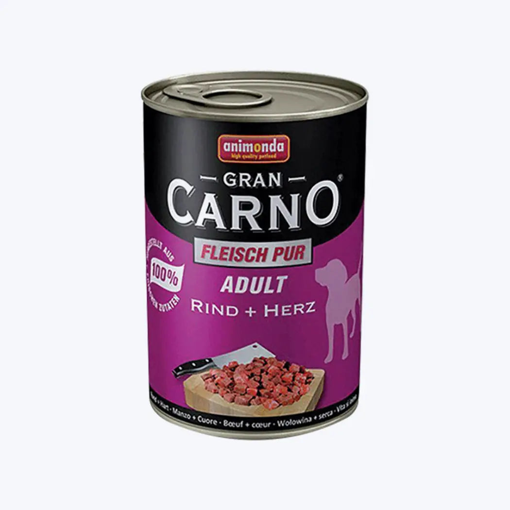 Animonda GranCarno Yürekli Yetişkin Köpek Konservesi 400gr