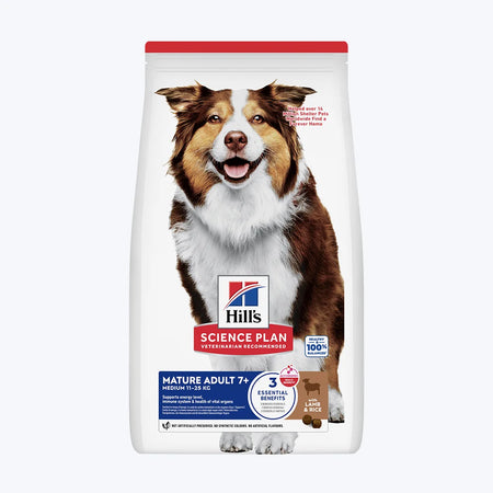 Hill's SCIENCE PLAN 7+ Kuzulu Orta Irk Yaşlı Köpek Maması