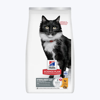 Hill's Science Plan 7+ Kısırlaştırılmış Tavuklu Kedi Maması Paket